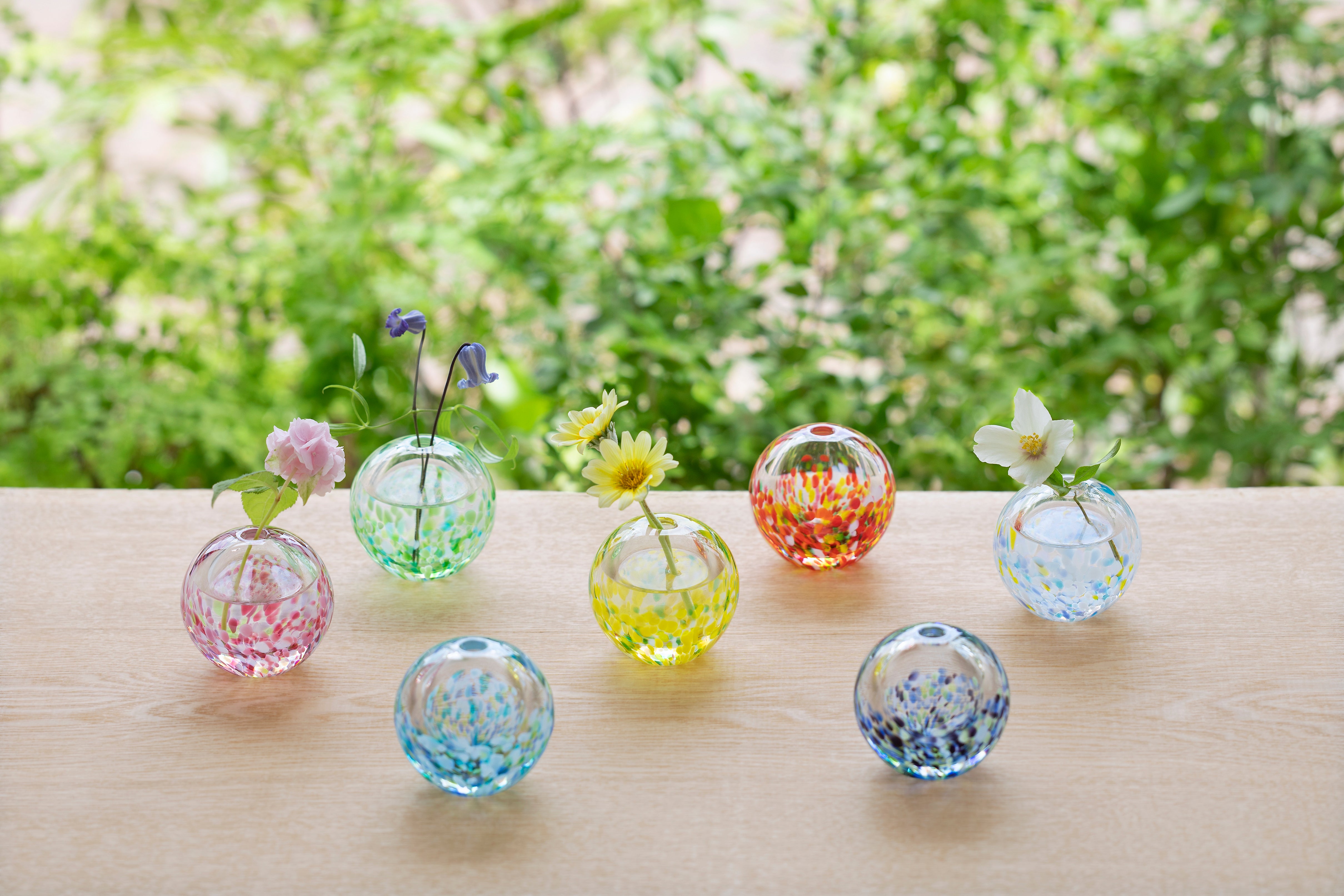 津軽びいどろ 一輪挿し | イタリアと青森の店 coccia