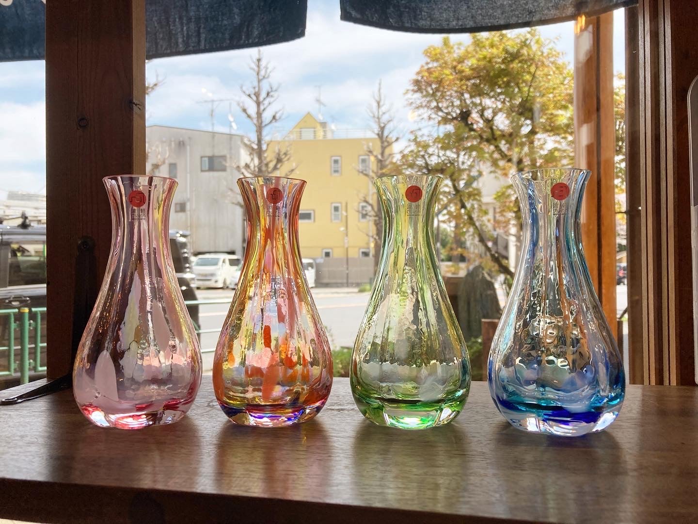 【新品•未使用】津軽ビードロ　花器(花あかり)最終価格! 新品•未使用】津軽ビードロ 花器(花あかり)最終価格!