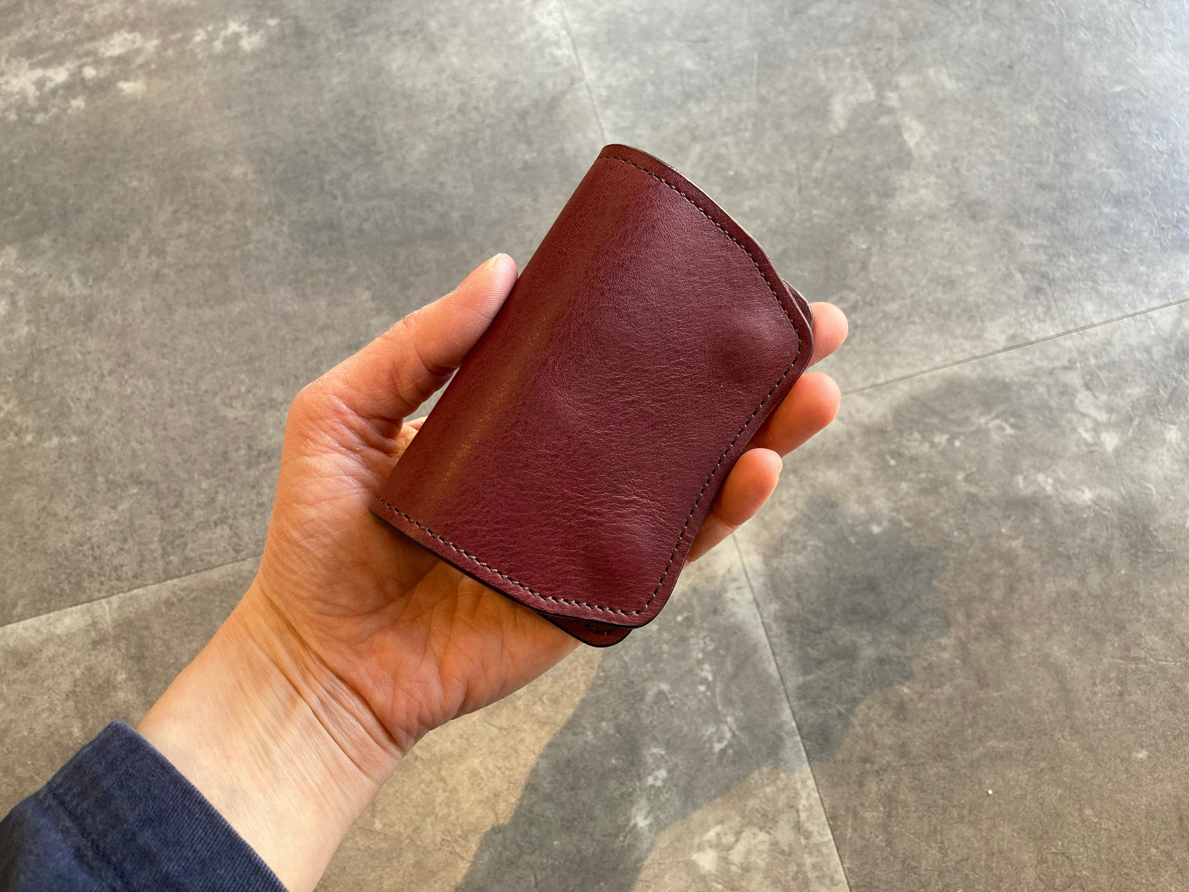 も*と様 acca bottega falce ギャルソン　ミニ財布　シェルコー アッカ・ボッテガ Falce ファルチェ ミネルバボックス×リスシオ