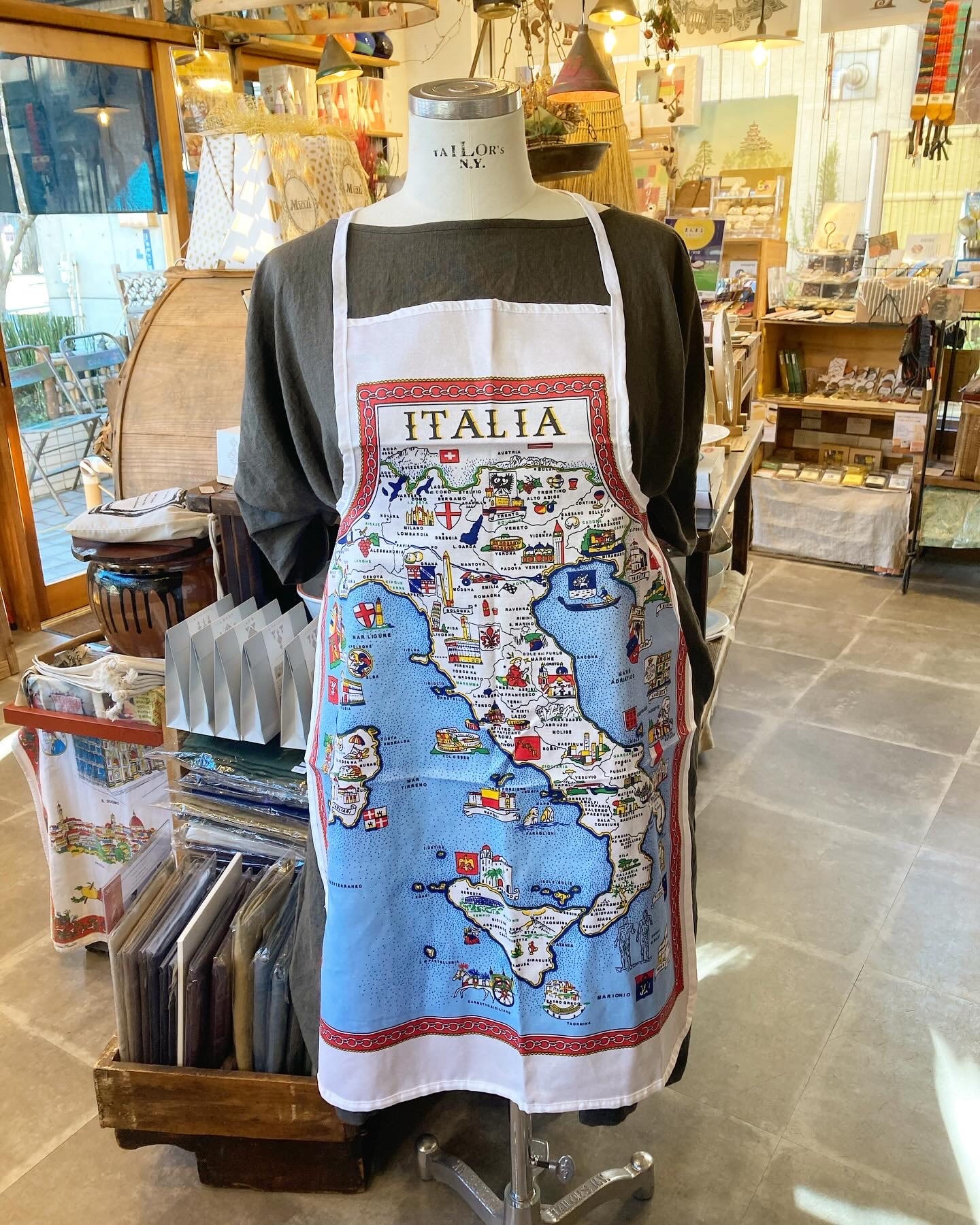 イタリア ティータオル エプロン | イタリアと青森の店 coccia