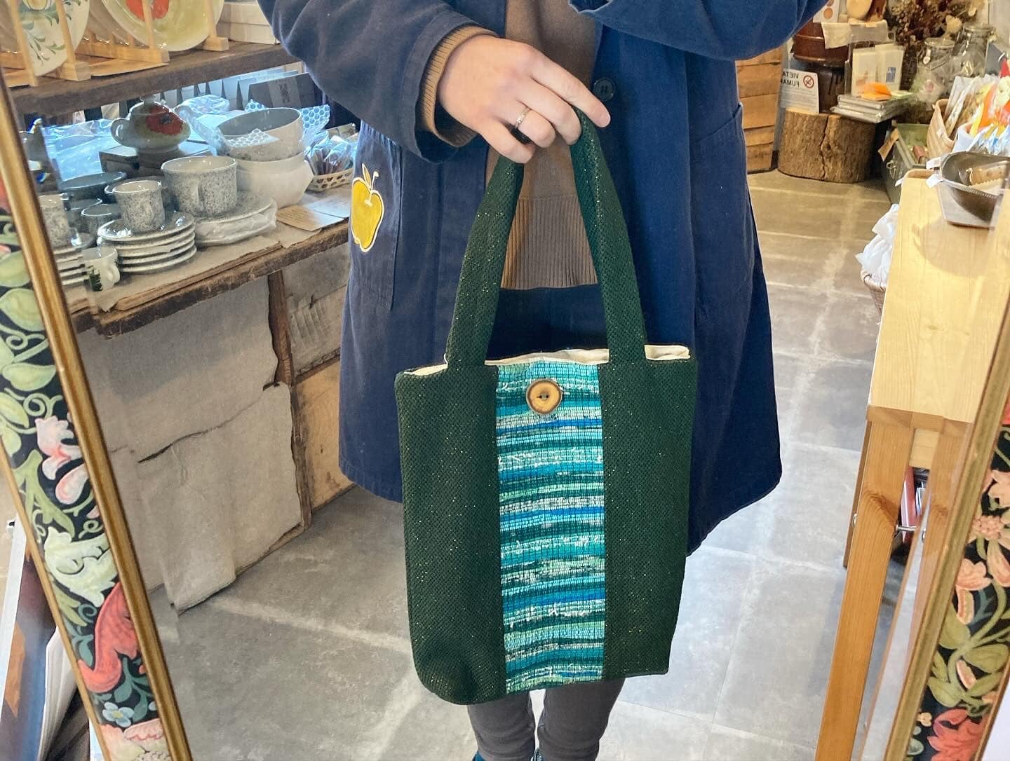 さきおりCHICKA 南部裂織 A4が入るトートバッグ | イタリアと青森の店