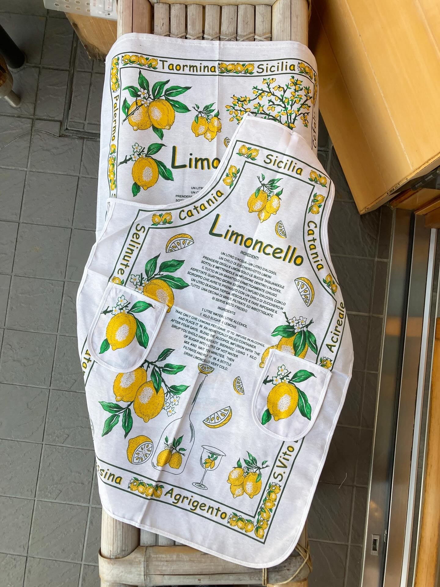 イタリア ティータオル エプロン | イタリアと青森の店 coccia