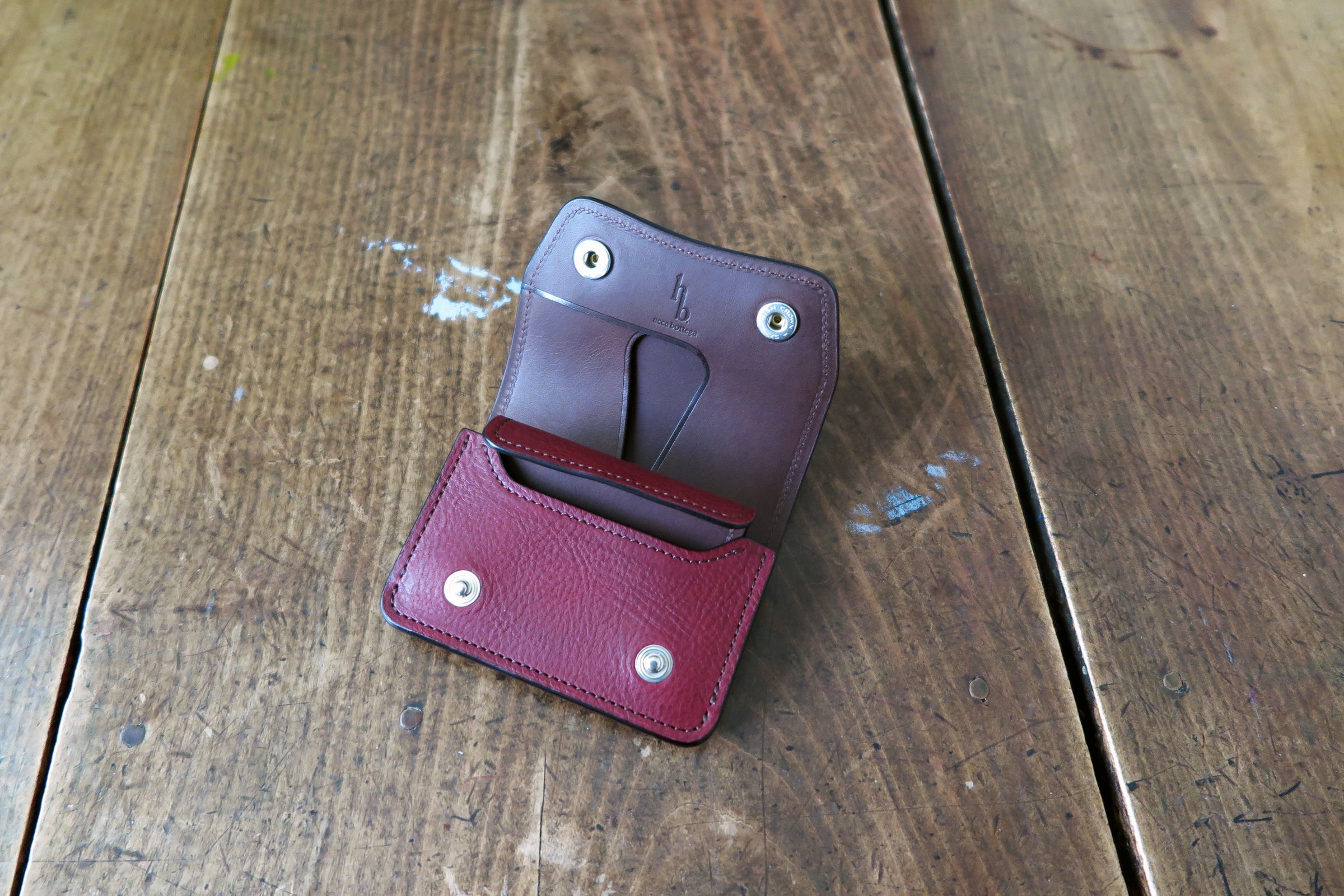 も*と様 acca bottega falce ギャルソン　ミニ財布　シェルコー acca bottega [Falce] ギャルソンミニ財布 | イタリアと青森の店