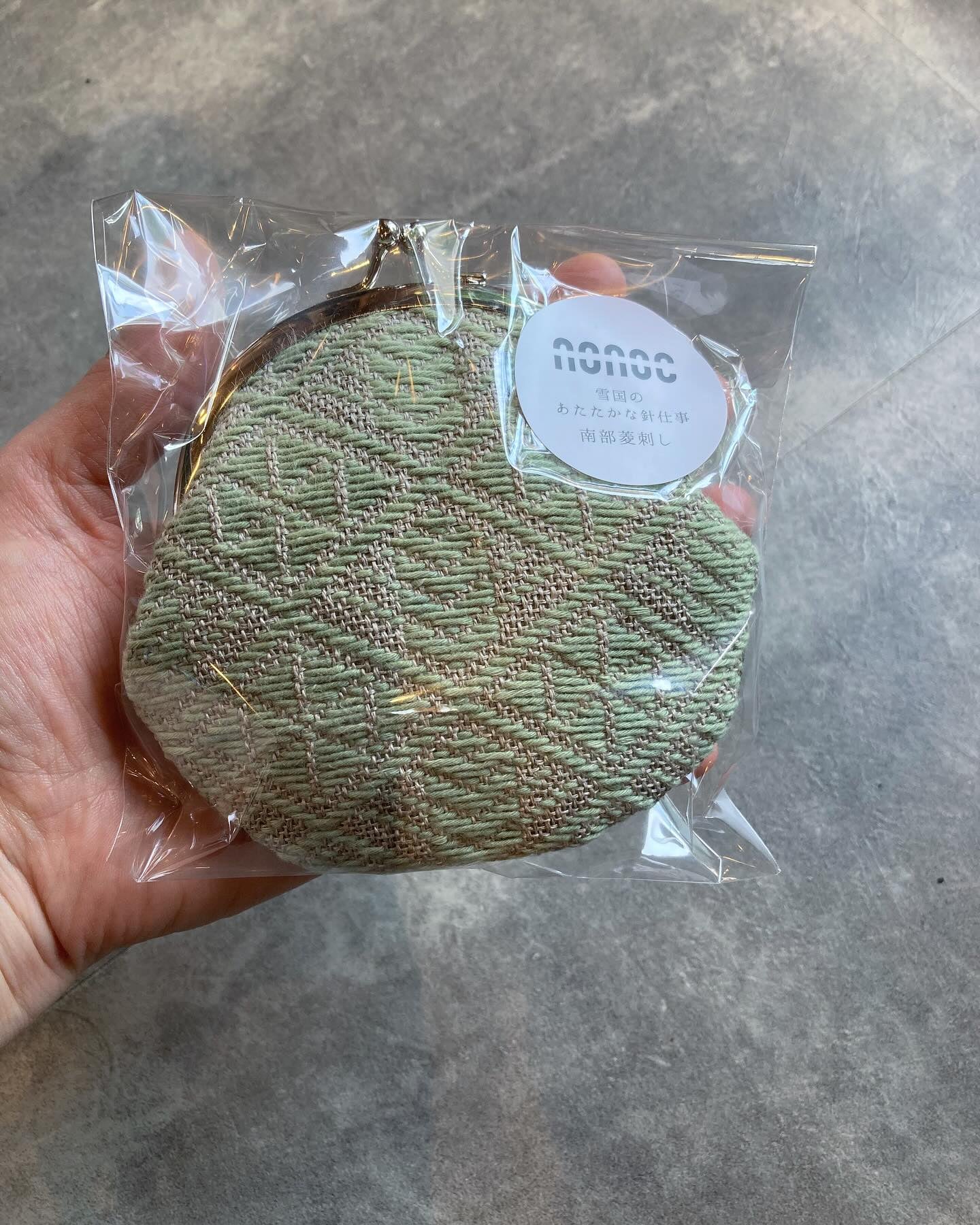 nonoc 南部菱刺し がま口 | イタリアと青森の店 coccia