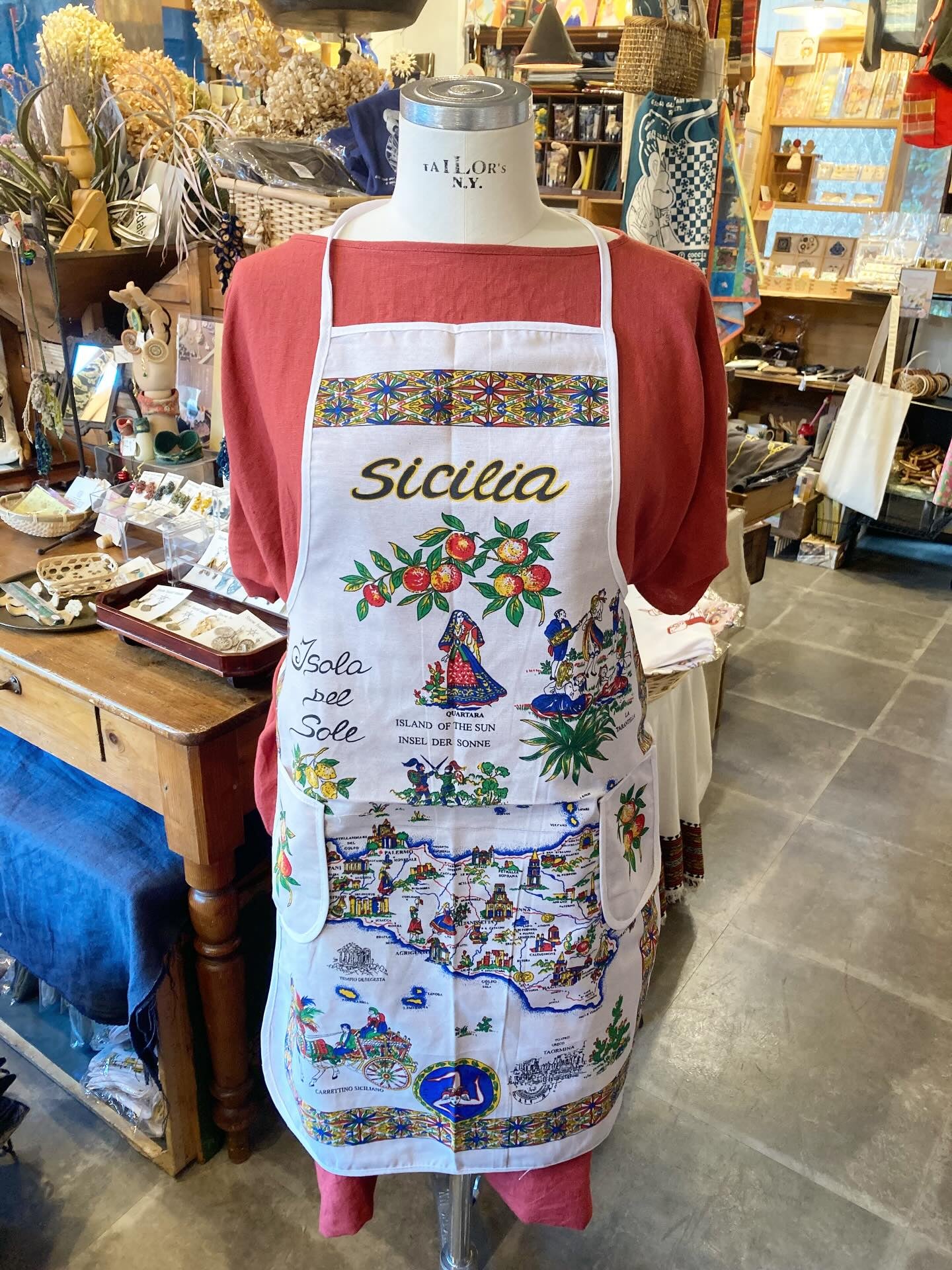 イタリア ティータオル エプロン | イタリアと青森の店 coccia