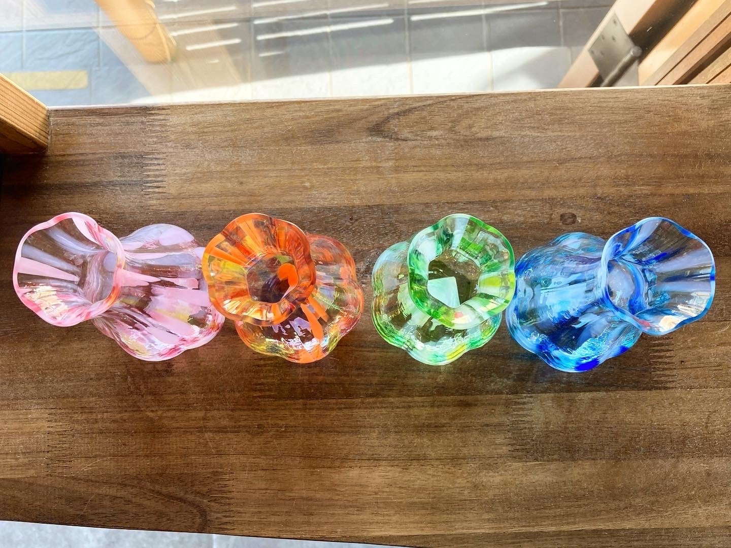 津軽びいどろ 花瓶 花ひかり | イタリアと青森の店 coccia