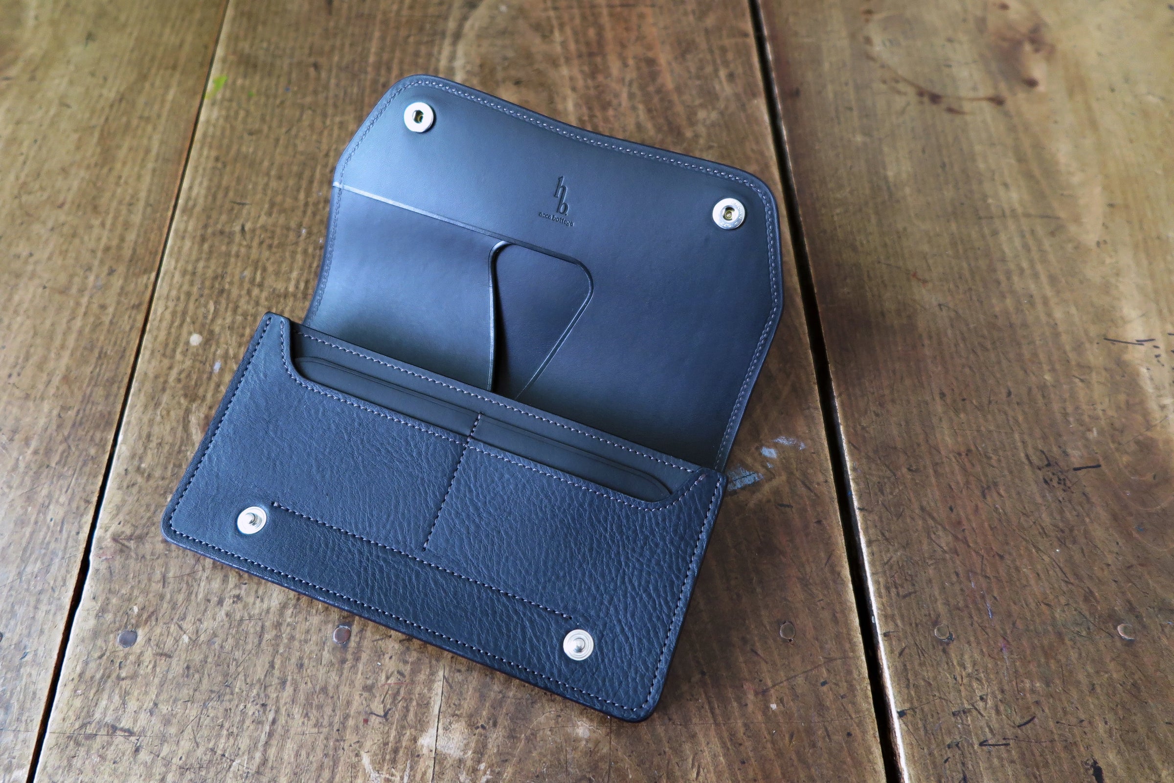 acca bottega [Falce] ギャルソン長財布 | イタリアと青森の店 coccia